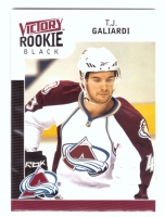 2009-10 Upper Deck Victory Black #250 T.J. Galiardi