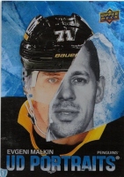 2025-26 Upper Deck UD Portraits #P21 Evgeni Malkin