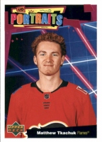 2020-21 Upper Deck UD Portraits #P24 Matthew Tkachuk