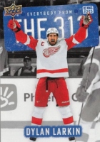 2025-26 Upper Deck Detroit Red Wings Centennial Everybody from the 313 #31311 Dylan Larkin