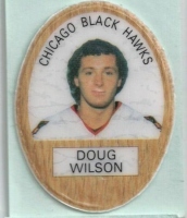 1983-84 Funmate NHL Puffy Stickers / Doug Wilson