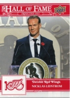 2025-26 Upper Deck Detroit Red Wings Centennial #124 Nicklas Lidstrom HOF