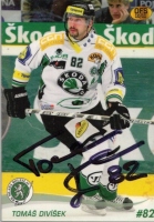 2010-11 OFS #205 Tom Divek + originln podpis 