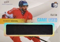 2019-20 MK Czech Ice Hockey Team Game used memorabila #9 Robert Kousal