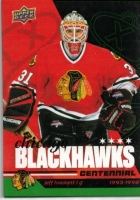 2025-26 Upper Deck Chicago Blackhawks Centennial #49 Jeff Hackett