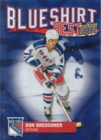 2025-26 Upper Deck New York Rangers Centennial Box Set Blueshirt Best #BB10 Ron Greschner