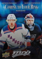 2025-26 Upper Deck MVP Coming to Your Rink #CR19 Artemi Panarin / Igor Shesterkin