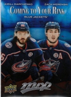 2025-26 Upper Deck MVP Coming to Your Rink #CR8 Kirill Marchenko / Zach Werenski