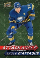 2025-26 Upper Deck Tim Hortons Attack Angle #AA15 Tage Thompson