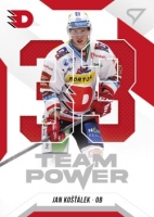 2022-23 SportZoo Tipsport ELH Team Power #TP16 Jan Kolek