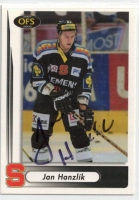 2001-02 Czech OFS #97 Jan Hanzlk + originln podpis