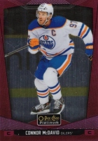 2024-25 O-Pee-Chee '24-25 OPC Platinum Previews Matte Pink #PCM Connor McDavid