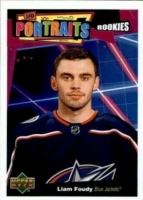 2020-21 Upper Deck Portraits #P48 Liam Foudy
