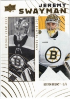 2024-25 Upper Deck Tim Hortons Rookie Retrospective #46 Jeremy Swayman