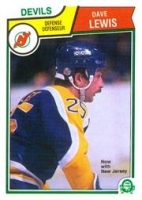 1983-84 O-Pee-Chee #158 Dave Lewis