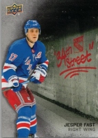 2025-26 Upper Deck New York Rangers Centennial 34th Street #34S33 Jesper Fast