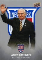 2025-26 Upper Deck New York Rangers Centennial True to the Blue #105 Andy Bathgate RN