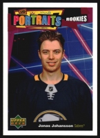 2020-21 Upper Deck UD Portraits #P92 Jonas Johansson