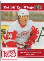 2025-26 Upper Deck Detroit Red Wings Centennial #72 Brendan Shanahan