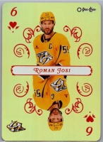 2025-26 O-Pee-Chee Playing Cards #6HEARTS Roman Josi