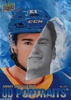 2025-26 Upper Deck UD Portraits #P38 Jimmy Snuggerud