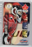 1997-98 Valu-Net Team Canada 🍁 Telefonn� karta Martin Brodeur
