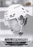 2024-25 Upper Deck UD Canvas Black and White #C337 Connor Zary