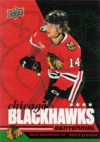 2025-26 Upper Deck Chicago Blackhawks Centennial #41 Kevin Korchinski