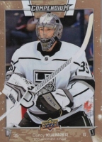 2017-18 Upper Deck Compendium Gold #698 Darcy Kuemper