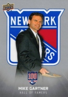 2025-26 Upper Deck New York Rangers Centennial #121 Mike Gartner HOF