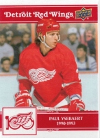 2025-26 Upper Deck Detroit Red Wings Centennial #58 Paul Ysebaert