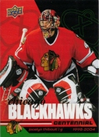 2025-26 Upper Deck Chicago Blackhawks Centennial #4 Jocelyn Thibault