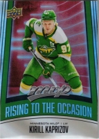 2025-26 Upper Deck MVP Rising to the Occasion #RO11 Kirill Kaprizov