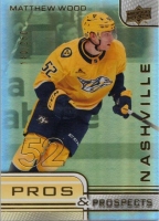 2025-26 Upper Deck Pros and Prospects Gold #PP27 Matthew Wood