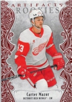 2025-26 Artifacts Ruby #192 Carter Mazur /599