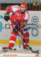 2010-11 OFS #21 Vclav Pletka + originln podpis 