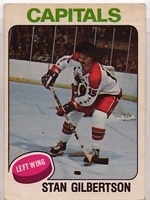 1975-76 O-Pee-Chee #382 Stan Gilbertson UER/(Photo actually/Denis Dupere