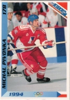 1994 Finnish Jaa Kiekko #178 Michal Pivo�ka