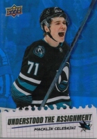 2025-26 Upper Deck Understood the Assignment #UA14 Macklin Celebrini