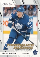 2023-24 O-Pee-Chee #589 Fraser Minten RC