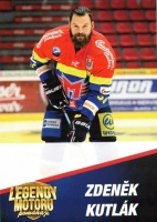 Klubov karta Motor esk Budjovice Zdenk Kutlk