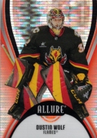 2025-26 Upper Deck Allure Orange Slice #73 Dustin Wolf