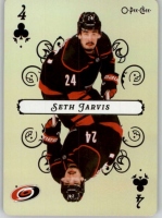 2025-26 O-Pee-Chee Playing Cards #4CLUBS Seth Jarvis