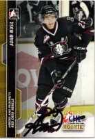 2013-14 ITG Heroes and Prospects #105 Adam Musil WHL  + originln podpis