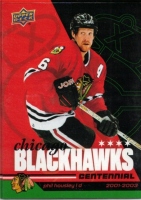2025-26 Upper Deck Chicago Blackhawks Centennial #51 Phil Housley