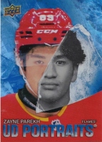 2025-26 Upper Deck UD Portraits #P54 Zayne Parekh