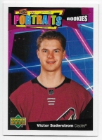 2020-21 Upper Deck UD Portraits #P60 Victor Soderstrom