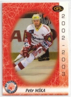 2002-03 Czech OFS Plus #245 Petr Mika
