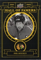 2025-26 Upper Deck Chicago Blackhawks Centennial Yellow #121 Phil Housley HOF