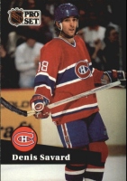 1991-92 Pro Set #128 Denis Savard